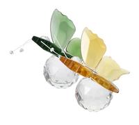 GETAJGHSD Crystal Butterfly Home Accessories Desktop Ornament Adorable Shape 2pcs Unique Artistic Feeling and for Office and Living Room Decor