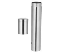 GETAJGHSD Diploma Tube Exquisite Storage Tube for Birth Certificate Stainless Steel File Holder