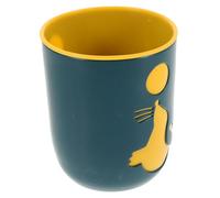 GETAJGHSD Dolphin-Themed Toothbrush Mug for Boys and Girls Reusable Travel Mouthwash Cup Cute Cartoon Bathroom Drinking Cup Portable Toothbrush Holder for Home Travel