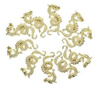 GETAJGHSD Dragon Nail Gems Rhinestones Nail Jewelry Charms 10pcs Pack Metal Studs Accessories Sturdy and Shiny Design for Manicure Decoration