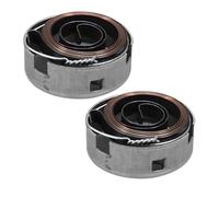 GETAJGHSD Drill Press Quill Feed Return Coil Springs 2 Sets Robust Steel Construction Consistent Return for Industrial Pillar Drills