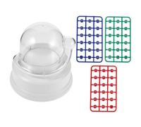 GETAJGHSD Electric Mini Lottery Ball Machine Portable with Vibration Lightweight Bingo Game for Family Parties Fair Stable Draws Suitable for All Ages Entertainment