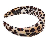 GETAJGHSD Enough Quantity Leopard Headband for Women Leopard Prints Headbands Comfortable Wearing Fashion Style Lint Sponge Material Suitable for Hairstyles Indoor Dating Hair Accessory