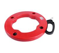 GETAJGHSD Fish Tape Wire Puller Cable Fishing Tool Fish Shaped Steel Wire Red Abs Visible Color Easy Operation for Concealed Conduit Electrical Tasks