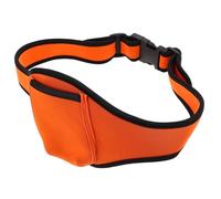 GETAJGHSD Fitness Instructor Mic Belt Pouch Adjustable Waistband Bag for Microphone Carrier, Orange Microphone Holder Pack Suitable for Aerobics, Theatre, and Public Speaking Use