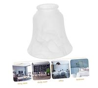 GETAJGHSD Frosted Glass Lampshade for Home Lighting Simple European Style Lamp Cover Accessory for Living Ceiling and Table Lamps Glass Light Shade