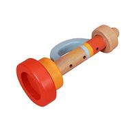 GETAJGHSD Funny Musical Trumpet for Wooden Educational Instrument Promotes Coordination and Hearing Training for Young Musicians Creative Music