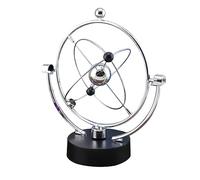 GETAJGHSD Galaxy Orbital Perpetual Motion Electronic Desktop Science Decoration for Home Physics Mechanism for Science Enthusiasts and Unique Kinetic Art