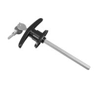 GETAJGHSD Garage Door Lock T-Handle with Keyed Long Shaft Universal Locking Exterior Handle for Barn and Garage Doors Replacement Hardware