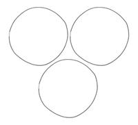 GETAJGHSD Garbage Bag Elastic Bands 3Pcs Non-Slip Thick Bungee Cord for Secure Trash Can Fastening in Home and Kitchen Waste Bins