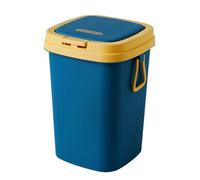 GETAJGHSD Garbage Bin Container Garbage Can with Cover Simple Look Shape Pp Material Press Type Practical Modern Fashion Design Home Trash Can for Living Room and Toilet