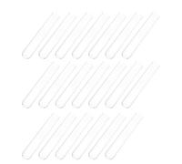GETAJGHSD Glass Lab Test Tubes for Testing and Advanced Experiments 20pcs with Flat Rim round Bottom, High Clarity Heat Resistant Chemistry Glassware with Specimen and Chemical Samples