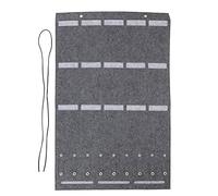 GETAJGHSD Glasses Storage Bag Hanging Display Bag 24.76x15.92x0.39inch Woven Cloth Multi-grids Design Large Space Creative Home Storage Holder for Jewelry Sunglasses