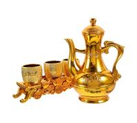 GETAJGHSD Golden Offering Cup with Comfortable Feel for Delicate Craft Suitable for Wine Kettle Religious Ceremonies Everyday Use and Worship Supplies