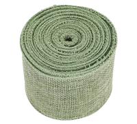 GETAJGHSD Green Polyester Ribbon for Crafting and Holiday Decorations, 63mm Wide, 1 Roll, Sturdy Material that is Not Easy to Fade Or Wrinkle, for DIY Crafts and Flower Wrapping