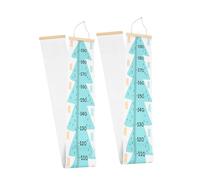 GETAJGHSD Growth Chart Height Measurement Ruler 2Pcs Tree Pattern Wall Hanging for Nursery Boys Room and Growth Tracking