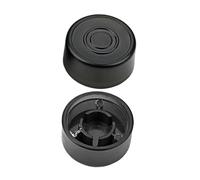GETAJGHSD Guitar Effect Pedal Footswitch Toppers 2pcs Plastic Black with Compact Design and Extended Service Life for Musical Instrument Accessories