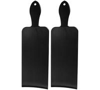 GETAJGHSD Hair Dye Tool 2Pcs Plastic Large Highlighting Board for Hair Colour Application Bangs Mask Suitable for Professional Hairdressers