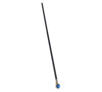 GETAJGHSD Halloween Wizard Staff Prop Lightweight Plastic Walking Stick with Blue Spheres, Comfortable to Hold and Safe Rounded Edges for Halloween Parade and Haunted House Role Play