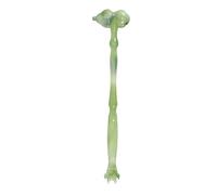 GETAJGHSD Handheld Massage Hammer Green Resin Tapping Back Massager Comfortable Manual Massager for Full Body Relaxation and Fatigue Relief at Home