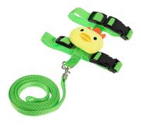 GETAJGHSD Harness Green, Pets Leash and Small Adjustable for Set Bunny Light Polyester Material, Reduces Pulling Pressure, Suitable for Rabbit Walking and Training