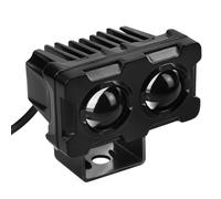 GETAJGHSD High Brightness LED Motorcycle Headlight Assembly Screw Mount Design with Dual Square Bulbs, Aluminium Alloy Housing for Improved Riding Safety on Motorcycles, Cars, and