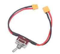 GETAJGHSD High Load Rc Battery Switch T Plug Off Power Management Module for Model Airplanes Helicopters Aircraft with Heavy Duty Stable Performance and Easy Control