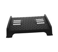 GETAJGHSD Household Multi Functional Under Desk Foot Rest Stool Plastic Foot Support for Office Home Use Promotes Comfort Proper Posture Non Slip Design for Study Room Living Space