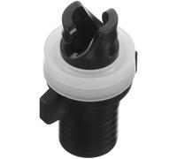 GETAJGHSD Inflatable Kayak Pump Adapter with White Silicone Ring, Paddleboard Air Valve Nozzle Replacement, Kayak and Inflatable Boat Valve Accessory for Sup Pump