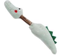 GETAJGHSD Interactive Plush Cat Silvervine Rod for Teeth Cleaning and Chewing Bite-resistant Kitten Plaything for Indoor Exercise and Dental Care Funny Cat Stick Chew