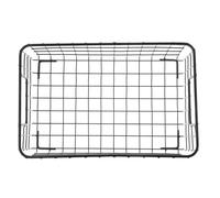 GETAJGHSD Kitchen Wire Basket Snack and Fruit Storage 12.20X7.87X4.33 Inch Metal Basket with Handle Holes for Home and Office Organisation