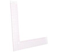 GETAJGHSD L Ruler Plastic Right Angle Ruler for Tailor Sewing with Sturdy Design, Scale, L-shaped Tool for Clothing Design and Sewing Work