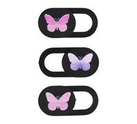 GETAJGHSD Laptop Camera Cover Slide Random Color 3pcs Ultra Thin Webcam Cover Slider Abs Material, Practical Privacy Protector for Desktop Computer and Tablet for Safe Digital Life