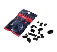 GETAJGHSD Laptop Charging Port Stoppers Silicone Dust Plugs 160pcs with Spatter Proof and Retainer Storage Features, 10 Packs Universal Anti-dust Protectors for Computer USB Ports
