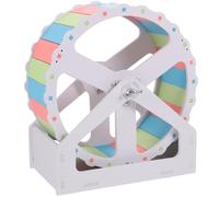 GETAJGHSD Large 21Cm Hamster Running Wheel Stand for Gerbils Guinea Pigs Chinchillas Silent Exercise Wheel for Small Animals Cage