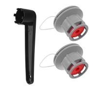 GETAJGHSD Leakproof Pvc Kayak Air Valve Replacement with 8-hole Rotary Cap and 8-groove Spanner for Canoe and Fishing Kayak, for Lakeside Water Sports