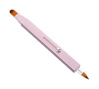 GETAJGHSD Lipstick and Artificial Fiber Bristles Retractable Double-ended Brush Portable Lightweight Lip Makeup Brush with Ergonomic Handle for Women for On-the-go Lip Makeup -ups