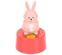 GETAJGHSD Magnetic Timer Red Rabbit Design Cartoon Kitchen Timer Loud Voice Time Manager Environmental Protection Abs Magnet Baking Reminder Tool for Cooking