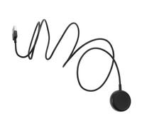 GETAJGHSD Magnetic Wireless Watch Charging Dock with Cable Compatible with Samsung Watch Portable Charging Cradle with Magnetic Alignment for Home Office Travel Use Black