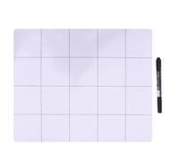 GETAJGHSD Magnetic Work Pad Rewritable Surface with Rubber and Magnet Material 25x30cm Small Parts Magnetic Mat to Prevent Small Screws Losing, for Repairing and Repairs