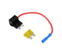 GETAJGHSD Medium Atc Fuse Holder Tap with Fuse Flame Retardant Add A Circuit Socket for Car Power Outlet Expansion Non Destructive Installation and Easy Replacement