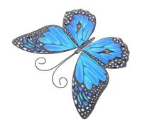 GETAJGHSD Metal Butterflies Wall Art Iron Butterfly Hanging for Balcony Garden and Home Decoration