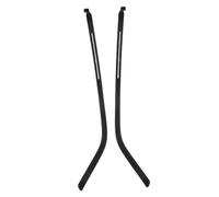 GETAJGHSD Metal Glasses Arms Replacement Temples Black Eyeglass Frame Legs Hole Diameter Support for Daily Wear Outdoor Use Compatible Eyeglasses Repair Accessories