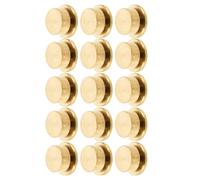 GETAJGHSD Metal Round Swivel Connector Mini Rotating Bearing Base 15pcs with Stable Rotation and Concentric Shaft Design for Doll Arms and Phone Cases for Doll and DIY Installations