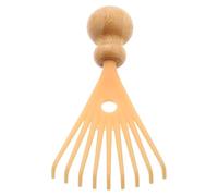 GETAJGHSD Mini Head Massager Claw Scalp Comb Manual Massage Tool for Relaxation and Cleaning, Beige Handheld Scalp Massager Suitable for Home and Travel Use