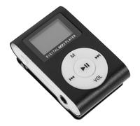 GETAJGHSD Mini USB Clip Mp3 Player and Clip-on Design with Lcd Screen, Rechargeable Battery Aluminium Compact Case Supports 32gb Memory Card for Portable Music Playback for Sports
