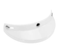 GETAJGHSD Motorcycle Helmet Visor Replacement Vintage Classic Visor PC Material White Extra Sun Protection Reduce Traction High Speeds Suitable for Motorcyclists