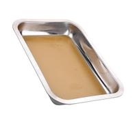 GETAJGHSD Multi-functional Stainless Steel Dissection Tray Wax Lined Base for Biology Experiments Laboratory Utility Organizer for Teaching and Dissection Practice