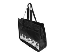 GETAJGHSD Music Score Holder Bag with Zipper Closure Portable Music Sheet Folder for Violin Piano Keyboard Pattern Lightweight Storage Pouch for Concerts and Rehearsals