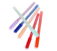 GETAJGHSD Nail Art Liner Pens Set Manicure Drawing Tool with Assorted Colours 6pcs Lightweight Precise Design for On-the-go Nail Line Designs